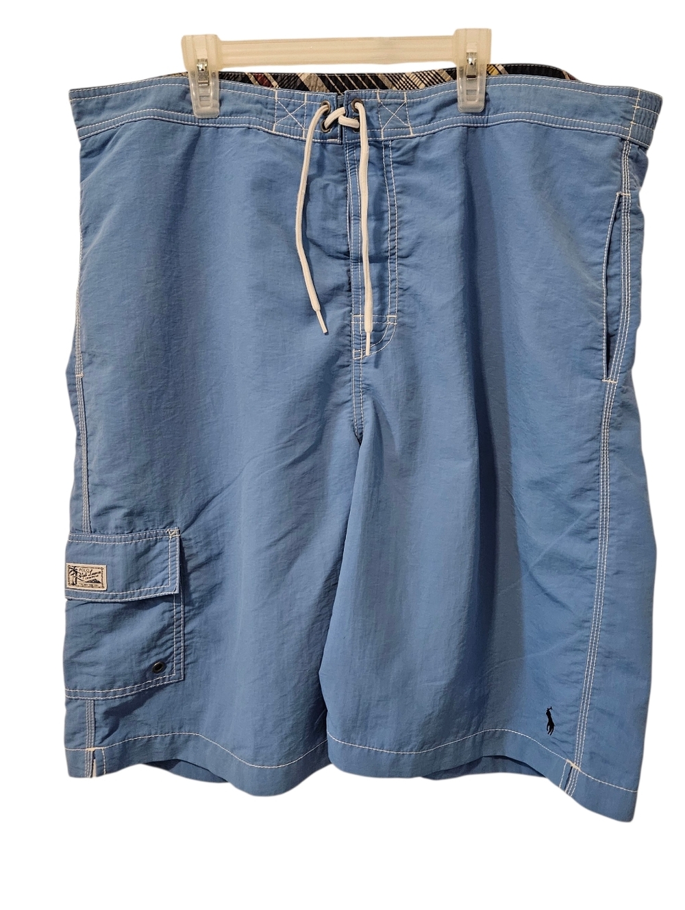 Polo Ralph Lauren Kailua Swim Trunks Board Shorts Men's XL‎ Bright Blue